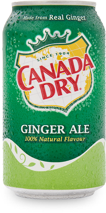 A can of Ginger Ale