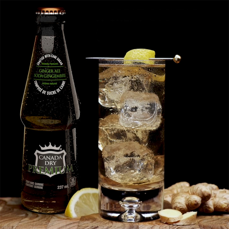 Lemon Rye & Ginger Canada Dry